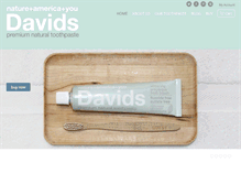 Tablet Screenshot of davids-usa.com